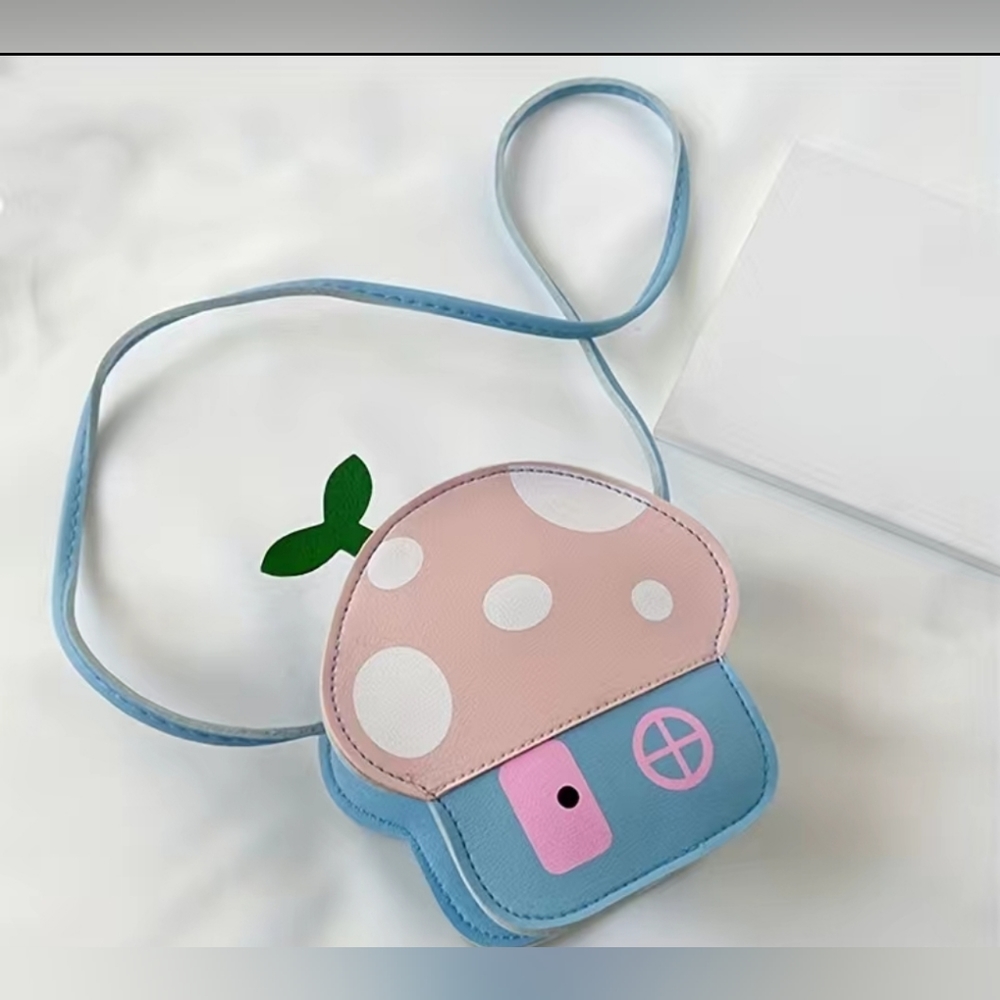 Kawaii Mushroom House Purse